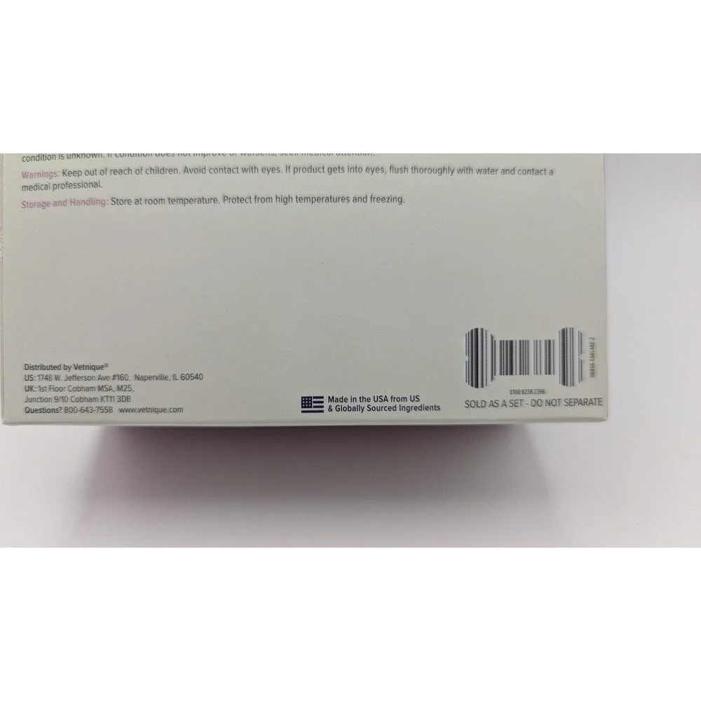 Vetnique OticBliss Medicated Ear Care Kit for Dogs & Cats Advanced Vet Strength